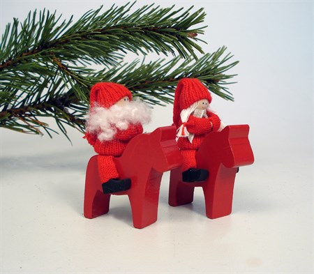 Santa boy on horse - End of Season